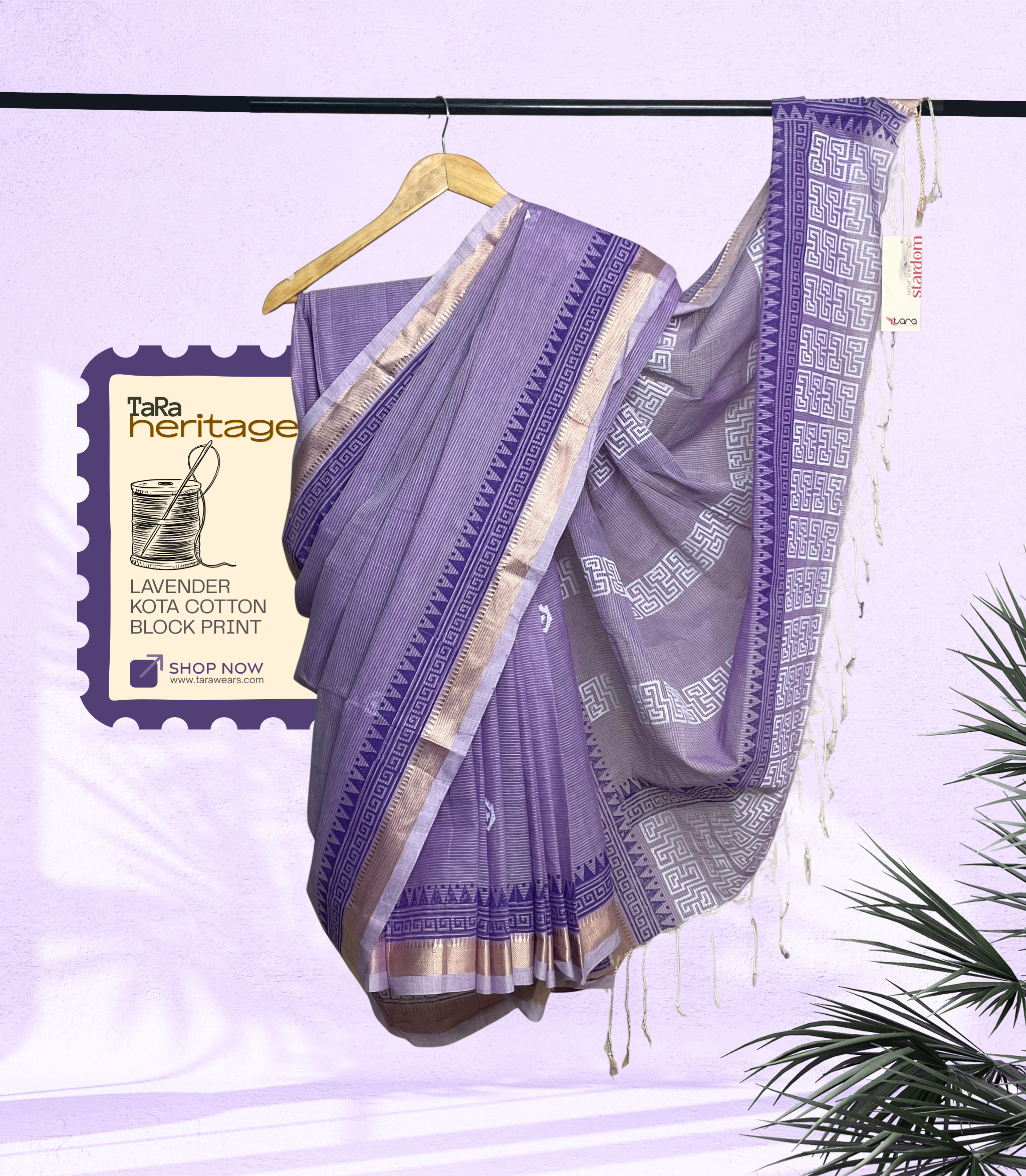 TaRa Heritage | Block Printed Saree — Labonno TaRa Heritage | Block Printed Saree — Labonno